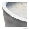 Pot conique en fibre gris clair- 71 cm - DESJARDINS