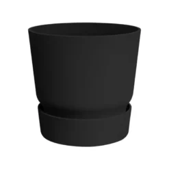 Pot rond greenville ø25-h23 noir - ELHO