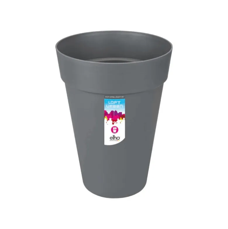 Pot rond loft urban ø28-h38 anthracite- ELHO