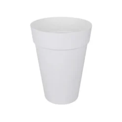 Pot rond loft urban ø28-h38 blanc - ELHO