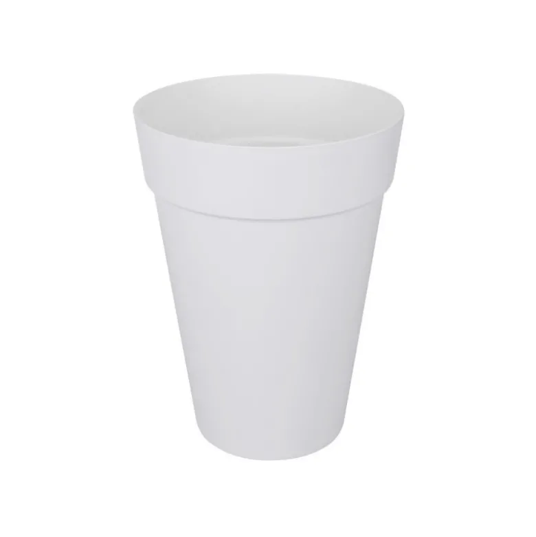 Pot rond loft urban ø35-h46 blanc - ELHO