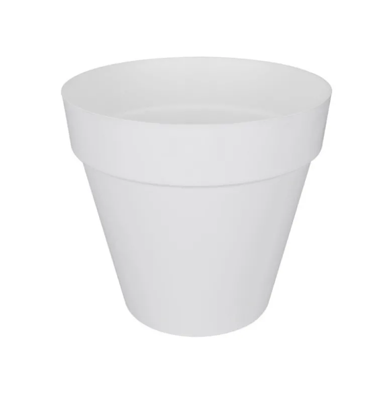 Pot rond loft urban ø20-h18 blanc - ELHO