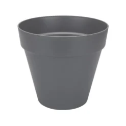 Pot rond loft urban roues ø60-h53 anthracite- ELHO