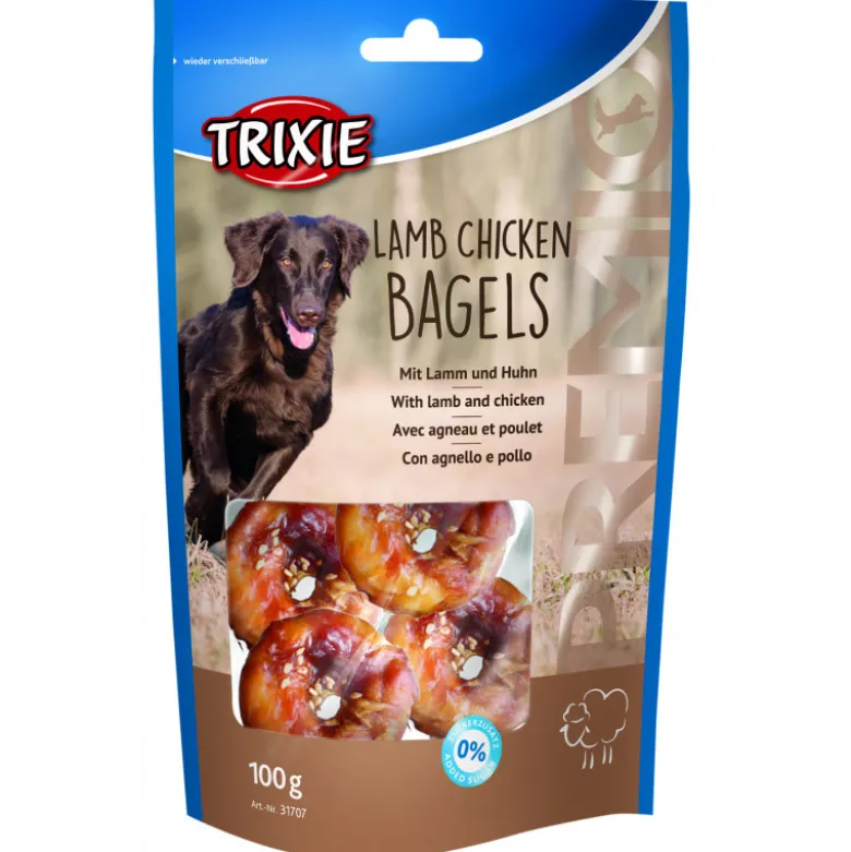 Premio lamb chicken bagels 100g - TRIXIE