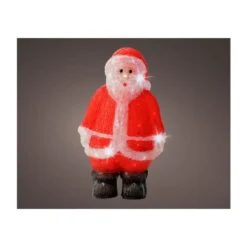 Père Noël lumineux solaire 50cm - LUMINEO