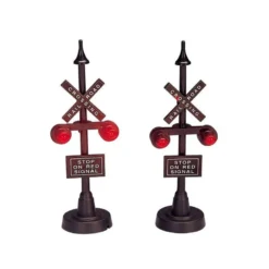 RAILWAY STOP LIGHT SET OF 2 - LEMAX