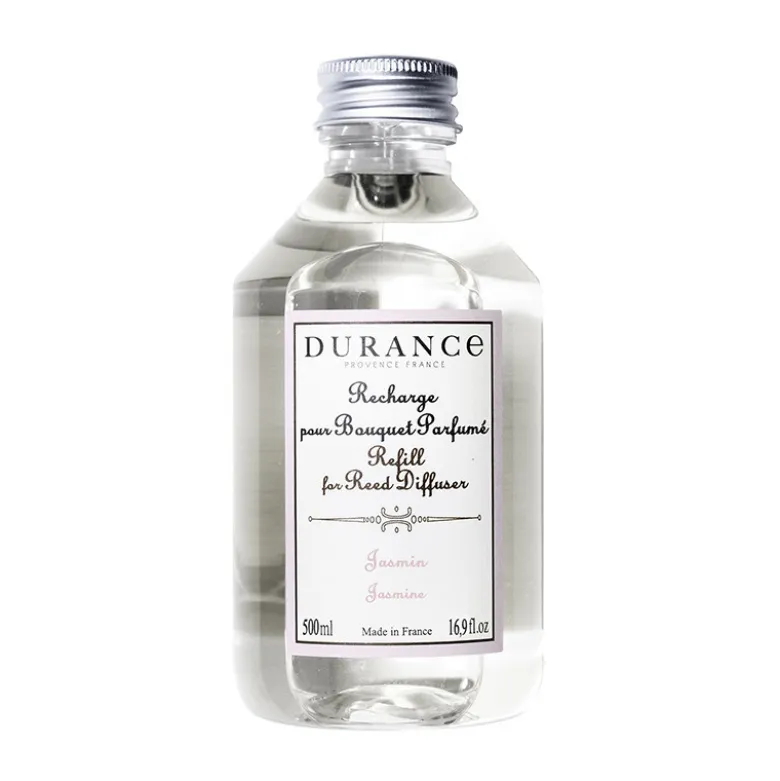 Rech. bouquet parfumé 500ml jasmin de grasse - DURANCE