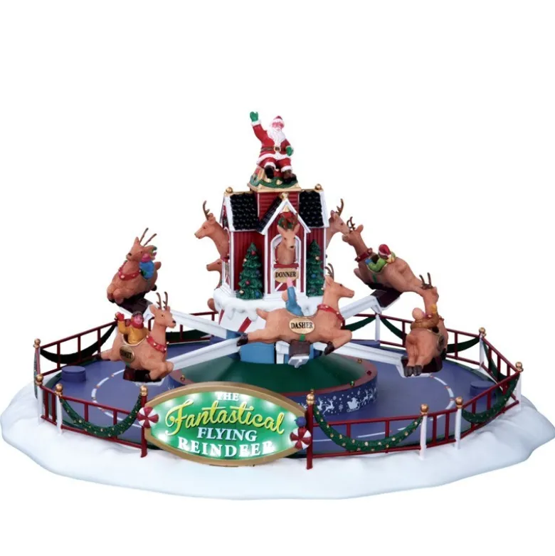 REINDEER ON HOLIDAY - LEMAX