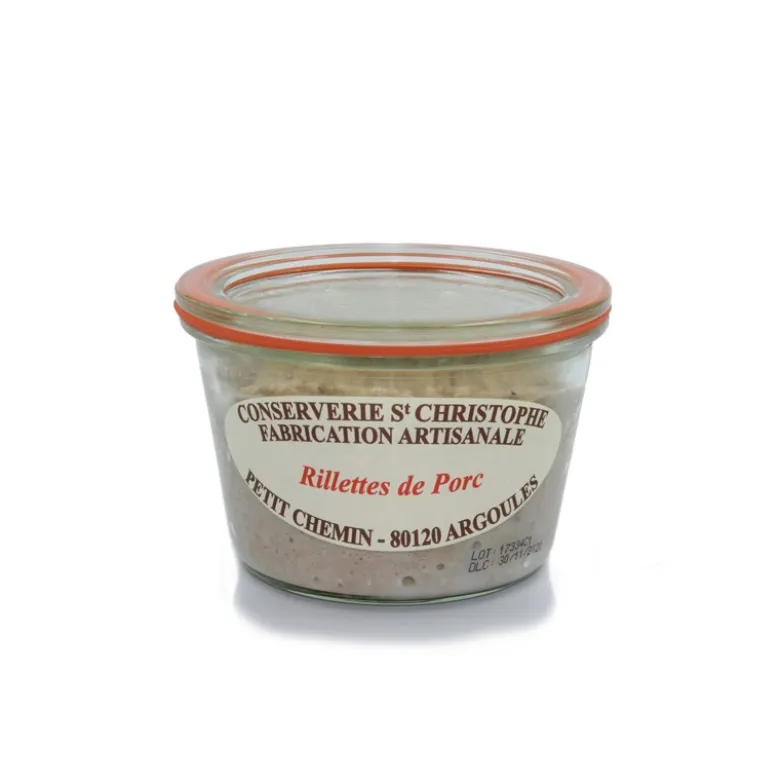 Rillette de porc - 250 g - CONSERVERIE ST CHRISTOPHE