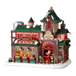 SANTA'S REINDEER STABLES - LEMAX