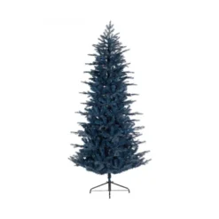 Sapin artificiel Arctic givré NF 150cm bleu - EVERLANDS
