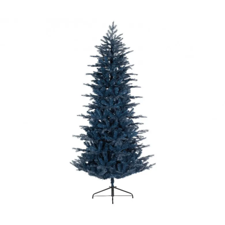 Sapin artificiel Arctic givré NF 150cm bleu - EVERLANDS