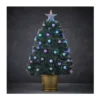 SAPIN FIBRE OPTIQUE VERT GENOVA MULTICOL. 60CM - LUCA LIGHTING