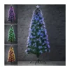 SAPIN FIBRE OPTIQUE VERT HIGHLAND MULTICOL.180CM - LUCA LIGHTING