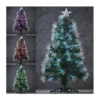 SAPIN FIBRE OPTIQUE VERT HIGHLAND MULTICOL. 90CM - LUCA LIGHTING