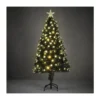 SAPIN FIBRE OPTIQUE VERT MERCURY BLANC 120CM - LUCA LIGHTING