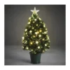 SAPIN FIBRE OPTIQUE VERT MERCURY BLANC 60CM - LUCA LIGHTING