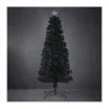 Sapin fibre optique vert Stratton multicol.180cm - LUCA LIGHTING