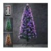 Sapin fibre optique vrt Greenville multico.150cm - LUCA LIGHTING