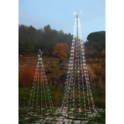 Sapin microLED 1.8m blanc pur+blanc chaud - BLACHERE