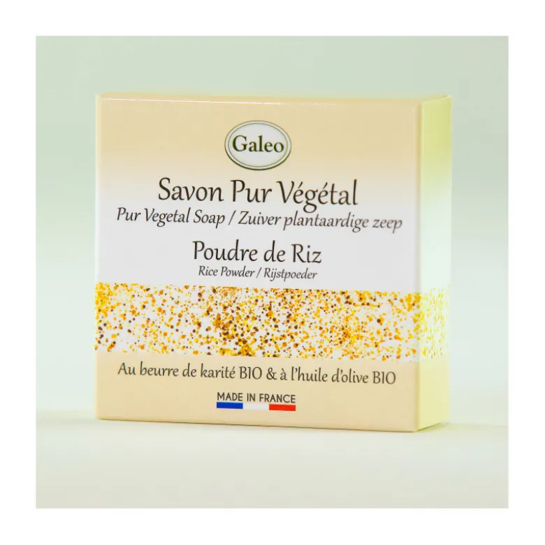 Savon 100g poudre de riz - GALEO