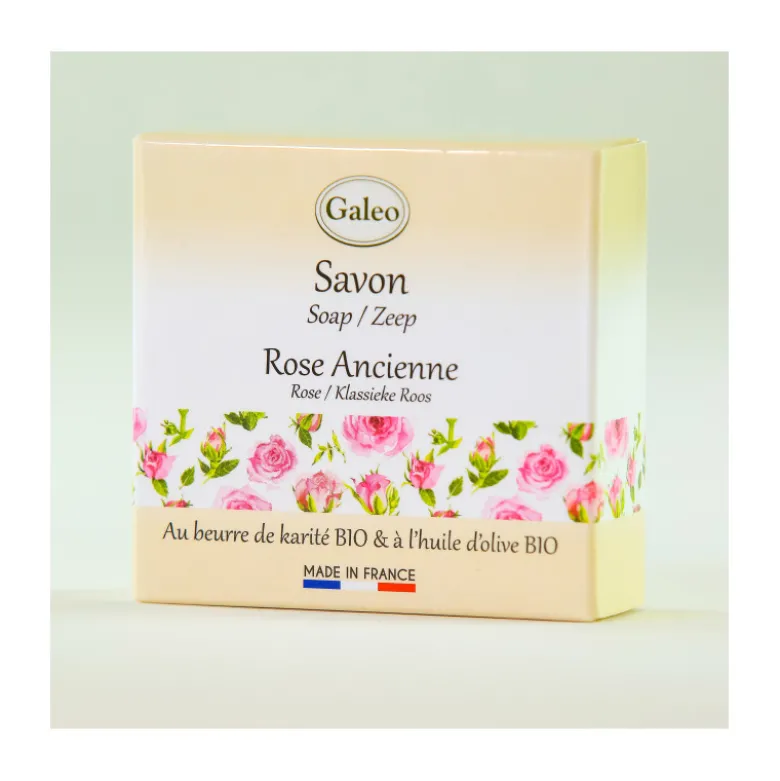 Savon 100g rose ancienne - GALEO