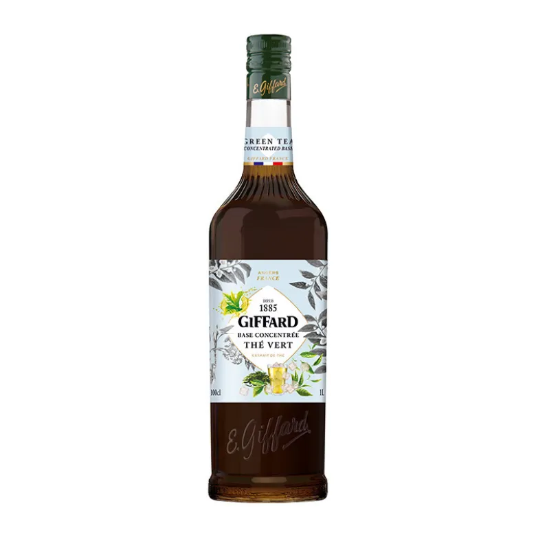 Sirop base concentré thé vert 1 L - GIFFARD