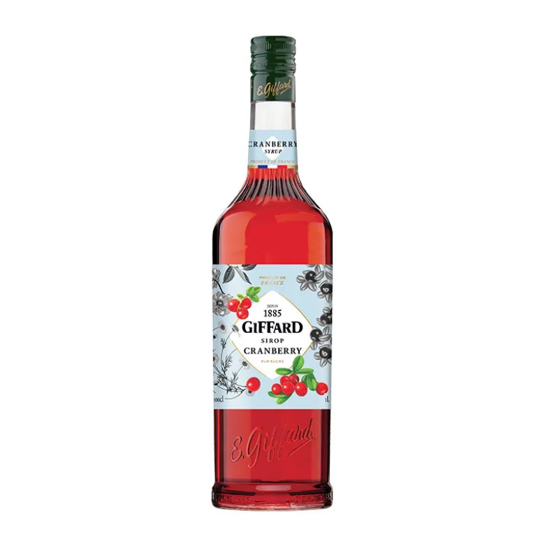Sirop cranberry 1 L - GIFFARD