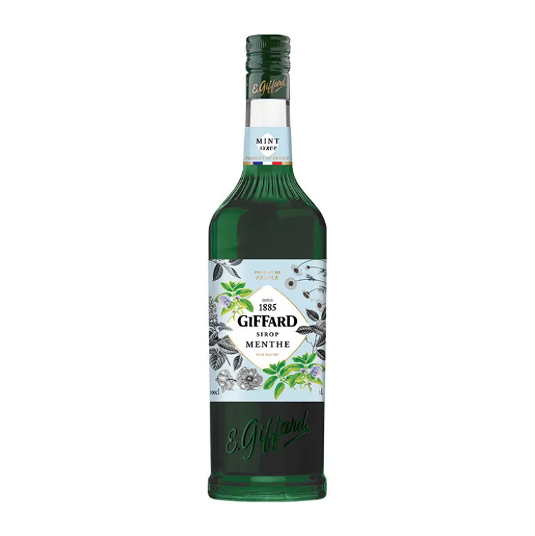 Sirop menthe verte 1 L - GIFFARD