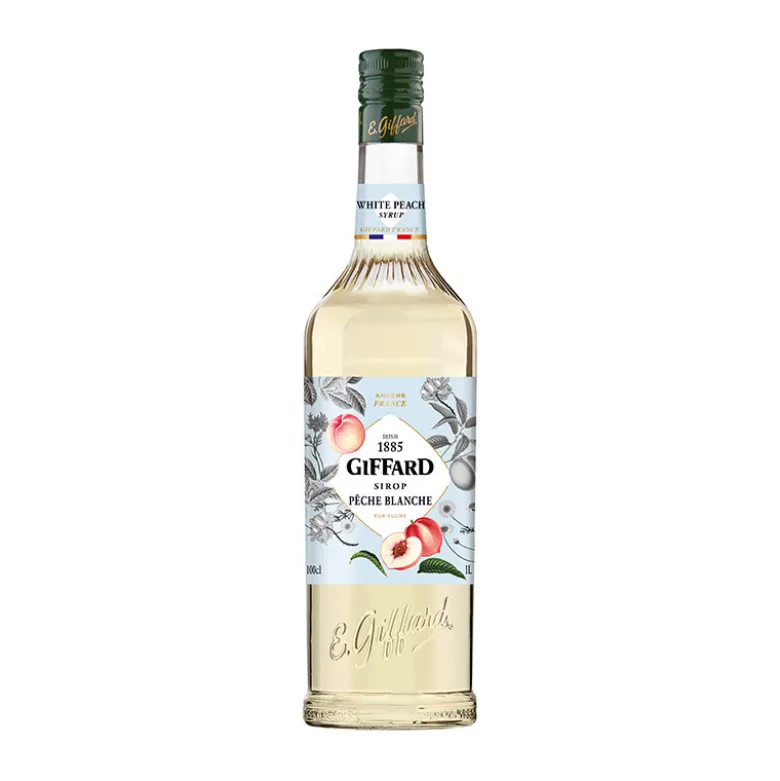 Sirop pêche blanche 1 L - GIFFARD