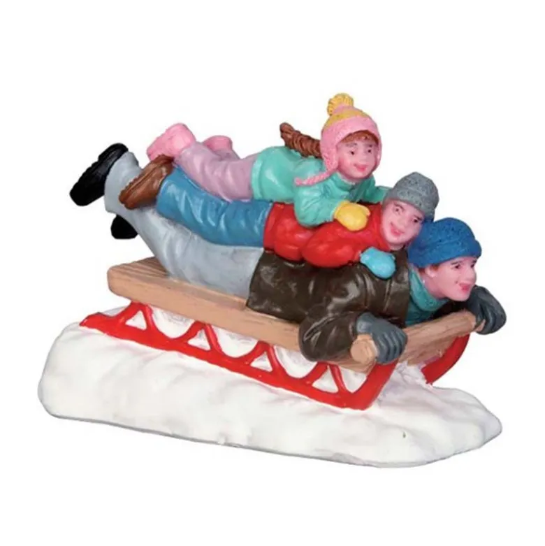 SLEDDING WITH DAD - LEMAX