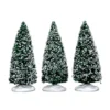 SNOWY JUNIPER TREE SMALL SET OF 3 - LEMAX