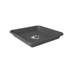 Soucoupe carrée universelle l25 anthracite- ELHO