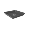 Soucoupe carrée universelle l35 anthracite- ELHO