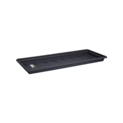 Soucoupe jardin XXL green basics 80x33 noir - ELHO