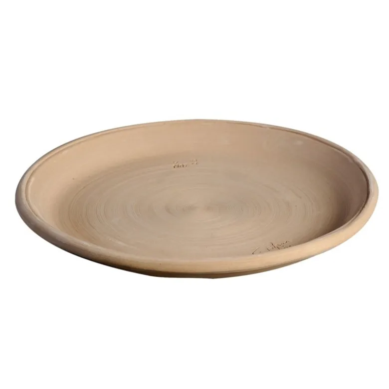 Soucoupe ronde Goicoechea terre cuite étanche - ø30cm