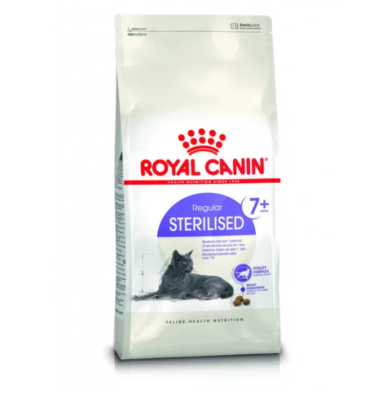 Sterilised+7 féline health nutrition 3.5kg - ROYAL CANIN