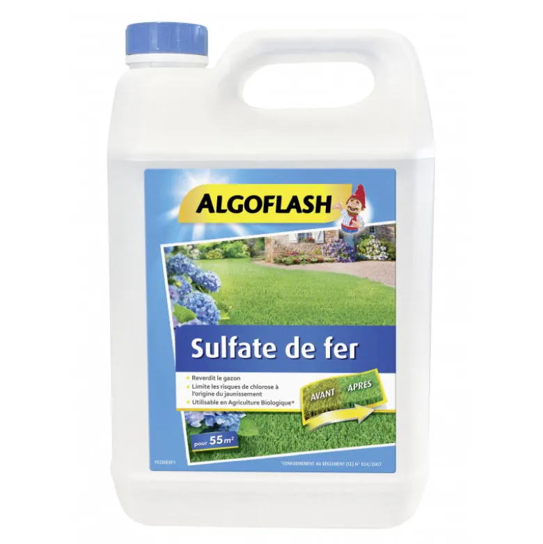 Sulfate de fer liquide 5l - ALGOFLASH
