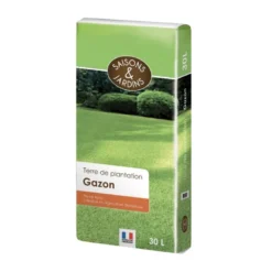 Terre de plantation gazon 30l - SAISONS ET JARDINS