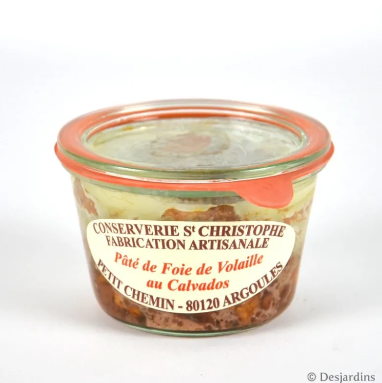 Terrine de foie de volaille au Calvados - 270g