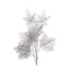 Tige feuille erable artificiel 47x7x85cm argent - EVERLANDS