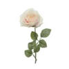 Tige rose soie paillettes 11x11x45cm rose poudré - EVERLANDS