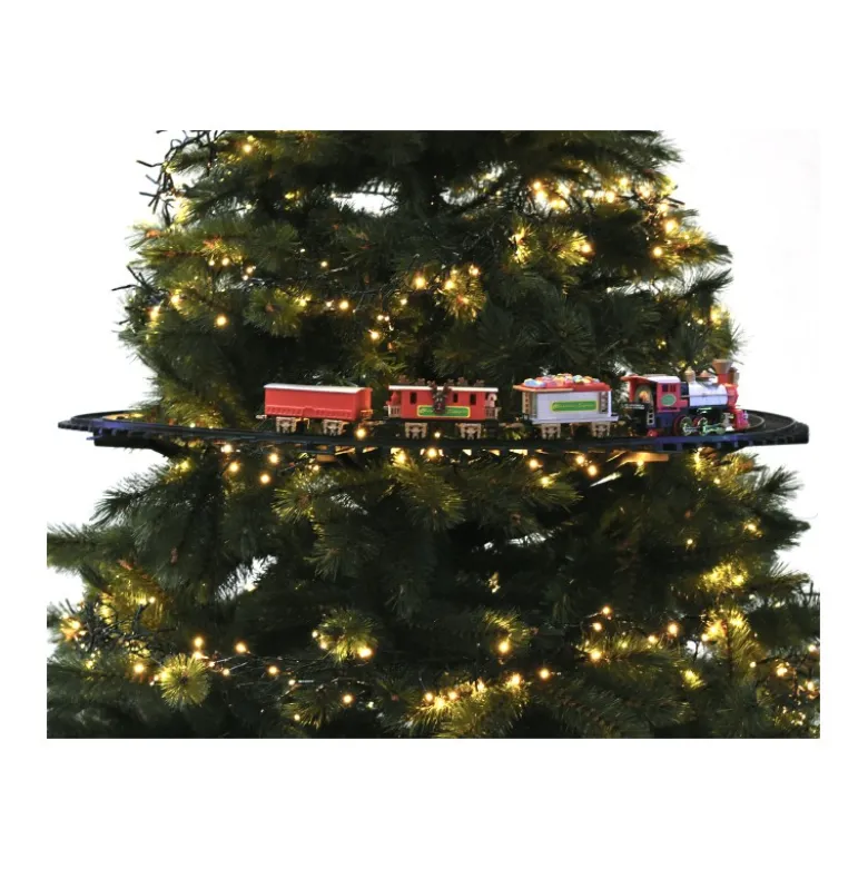 Train électrique pour sapin de Noël - 23 pièces