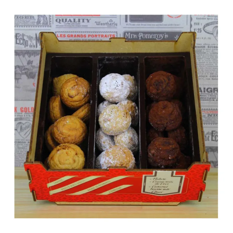Triplé de macarons ancienne bte 600g - LA FABRIQUE À BISCUITS HONFLEUR