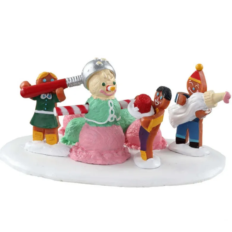 TRIPLE SCOOP SNOWMAN - LEMAX