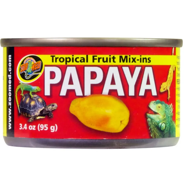 Tropical fruit mix papaya - ZOOMED