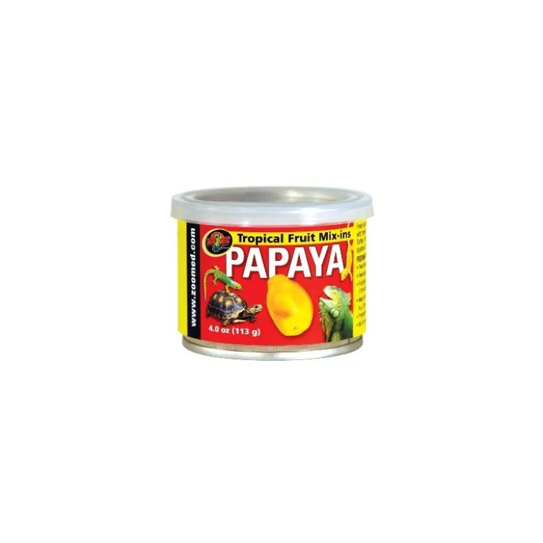 Tropical fruit mix papaya - ZOOMED