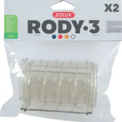 Tube droit rody gris transparent - ZOLUX