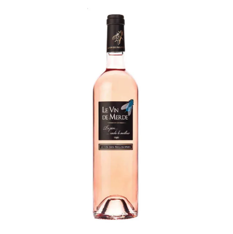 Vin de France rosé 75 cl - LE VIN DE MERDE