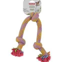 Zolux jouet corde 3 noeuds coul 48cm 480357 - ZOLUX